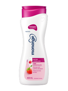 MONANGE HIDRATANTE FRUTAS VERMELHAS 400ML